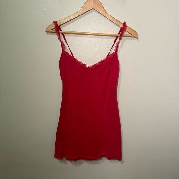 Vintage silk and satin  spandex slip dress M - Picture 4 of 7